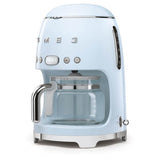 Smeg 50's Style Retro DCF02 Drip Filter Coffee Machine - Pastel Blue