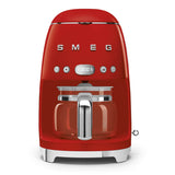 Smeg 50's Style Retro DCF02 Drip Filter Coffee Machine - Red