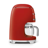 Smeg 50's Style Retro DCF02 Drip Filter Coffee Machine - Red