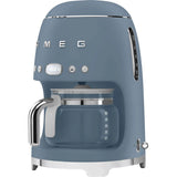 Smeg 50's Style Retro DCF02 Drip Filter Coffee Machine - Matte Storm Blue