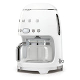 Smeg 50's Style Retro DCF02 Drip Filter Coffee Machine - White