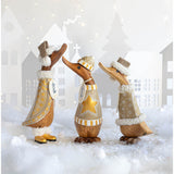 DCUK Gilded Caramel Christmas Duckling - Assorted