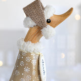 DCUK Gilded Caramel Christmas Duckling - Assorted