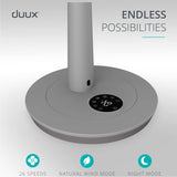 Duux Whisper 3 Ultra Quiet Standing Fan With Remote Control - Grey