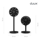 Duux Whisper Flex 2 Ultra Quiet Smart Fan With Remote Control - Black