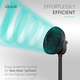 Duux Whisper Flex 2 Ultra Quiet Smart Fan With Remote Control - Black