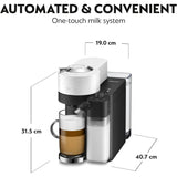 De'Longhi Nespresso ENV300.W Vertuo Lattissima Espresso Coffee Machine with Automatic Milk Frother - White