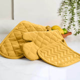 Dexam Love Colour Double Oven Glove - Ochre