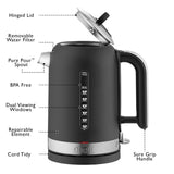 Dualit Classic 72785 1.7 Litre Cordless Kettle - Matte Black