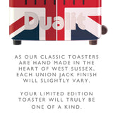 Dualit Classic Limited Edition 80th Anniversary 4-Slot Toaster - Union Jack