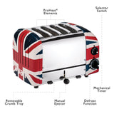 Dualit Classic Limited Edition 80th Anniversary 4-Slot Toaster - Union Jack