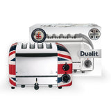 Dualit Classic Limited Edition 80th Anniversary 4-Slot Toaster - Union Jack