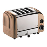 Dualit Classic Vario AWS 47450 4 Slice Toaster - Copper & Chrome