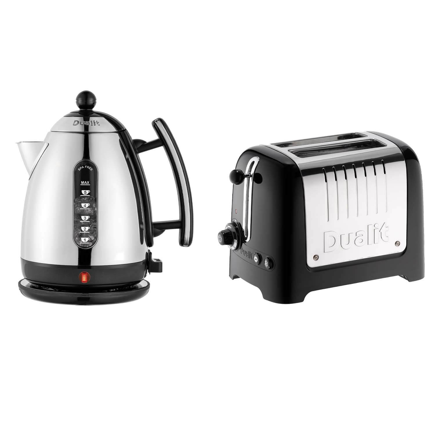 Buy Dualit Lite Jug Kettle 2-Slice Toaster Set Black S