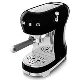 Smeg 50's Style Retro ECF02 Espresso Coffee Machine - Black