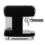 Smeg 50's Style Retro ECF02 Espresso Coffee Machine - Black