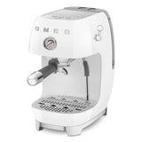 Smeg 50's Style Retro ECF03 Espresso & Cold Brew Coffee Machine - White