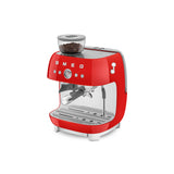 Smeg 50s Style Retro EGF03 Bean-to-Cup Espresso Coffee Machine - Red