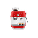 Smeg 50s Style Retro EGF03 Bean-to-Cup Espresso Coffee Machine - Red