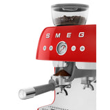 Smeg 50s Style Retro EGF03 Bean-to-Cup Espresso Coffee Machine - Red