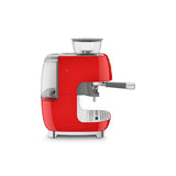 Smeg 50s Style Retro EGF03 Bean-to-Cup Espresso Coffee Machine - Red