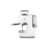 Smeg 50s Style Retro EGF03 Bean-to-Cup Espresso Coffee Machine - White