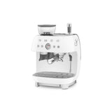 Smeg 50s Style Retro EGF03 Bean-to-Cup Espresso Coffee Machine - White