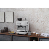 Smeg 50s Style Retro EGF03 Bean-to-Cup Espresso Coffee Machine - White