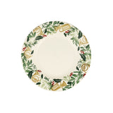 Emma Bridgewater Festive 27cm Large Dinner Plate - Bring In The Green
