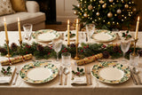 Emma Bridgewater Festive 27cm Large Dinner Plate - Bring In The Green