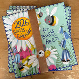 Alex Clark 2026 Family Calendar - Busy Bees