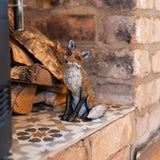 Wrendale Designs by Hannah Dale Hand-Sculpted Fox Figurine - Autumn