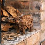 Wrendale Designs by Hannah Dale Hand-Sculpted Highland Cow Figurine - Gordon