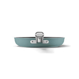 Smeg Cookware 28cm Non-Stick Ceramic Coated Frying Pan - Matte Emerald Green
