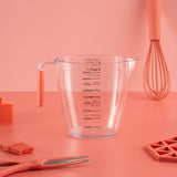 Fusion Twist 1 Litre Measuring Jug - Coral