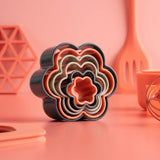 Fusion Twist 6-Piece Cookie Cutters - Flower