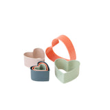 Fusion Twist 6-Piece Cookie Cutters - Heart