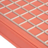 Fusion Twist Non-Slip Serving Tray - Coral