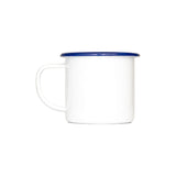 Falcon Enamel 8cm 284ml Mug - White/Blue