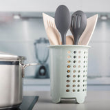 Zeal Melamine Cutlery Drainer - Sage Green