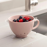 Zeal Berry 10cm Melamine Colander with Handle - Rose Pink