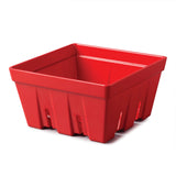 Zeal 19cm Melamine Berry Box & Colander - Red