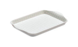 Zeal Mini Melamine Gingham Serving Tray - Sage Green