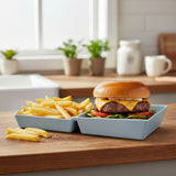 Zeal Melamine Burger Box - Duck Egg Blue