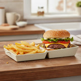 Zeal Melamine Burger Box - Cream
