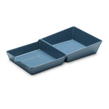 Zeal Melamine Burger Box - Provence Blue