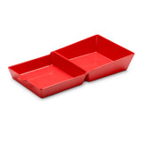Zeal Melamine Burger Box - Red