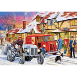 Gibsons 500 Piece Jigsaw Puzzle - Winter Post