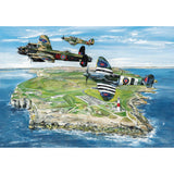 Gibsons 500 Piece Jigsaw Puzzle - Wings Over Portland