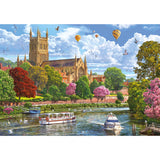 Gibsons 500 Piece Jigsaw Puzzle - Worcester From The River